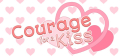 Courage for a Kiss Logo
